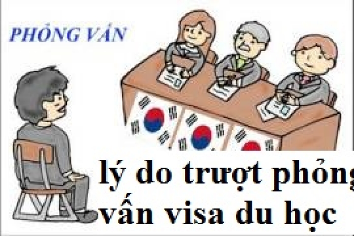 CÁC LÝ DO TRƯỢT PHỎNG VẤN VISA TẠI ĐẠI SỨ QUÁN HÀN QUỐC